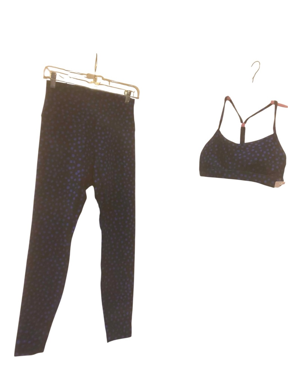 NWT Lululemon Align No Line HR Pants 28”/ Flow Y Bra STAMP DOT BEACH BALL Size 8